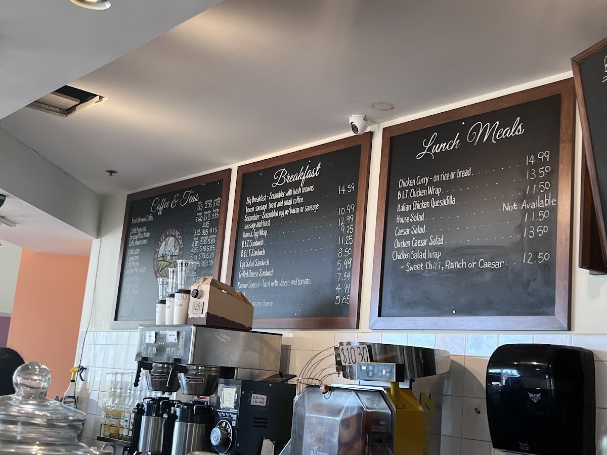 Cafe Villaggio Menu - Image 3